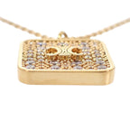 Celine Nightfall Necklace Metal Strass