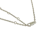Fendi Logo Necklace Silver — view 4