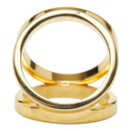 Hermes Trio Gold Plated Ring — view 5