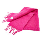 Loewe Anagram Pink Wool Nylon Mohair Shoulder Bag — view 2