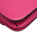Celine Classic Box Pink Leather Shoulder Bag — view 7
