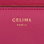 Celine Classic Box Pink Leather Shoulder Bag — view 9