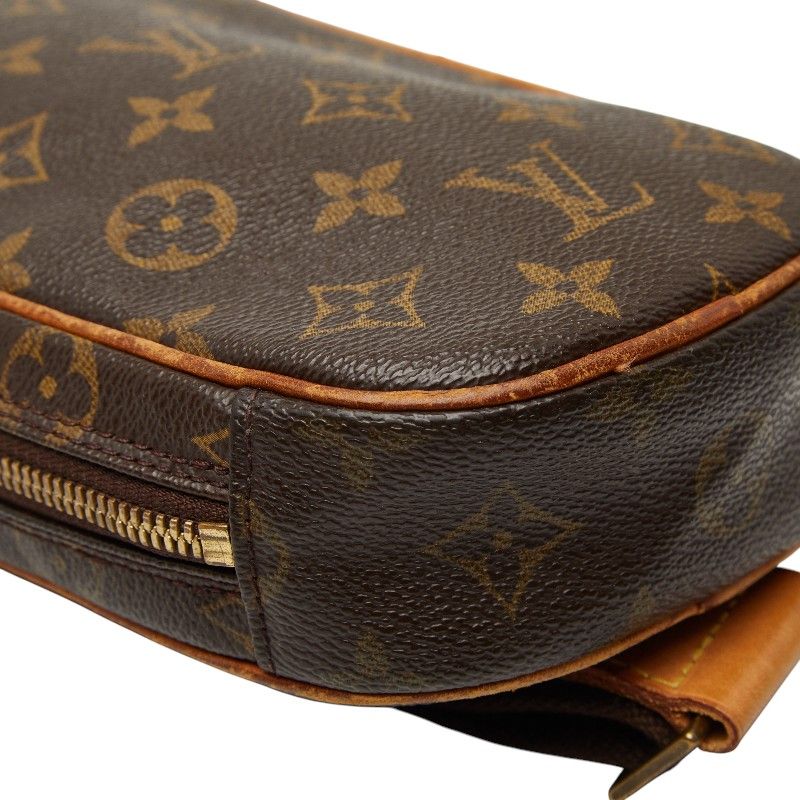 Louis Vuitton Monogram Pochette Gange Belt Bag Brown — view 5