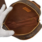 Louis Vuitton Monogram Pochette Gange Belt Bag Brown — view 9