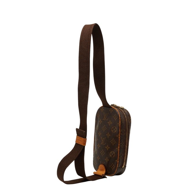 Louis Vuitton Monogram Pochette Gange Belt Bag Brown — view 2