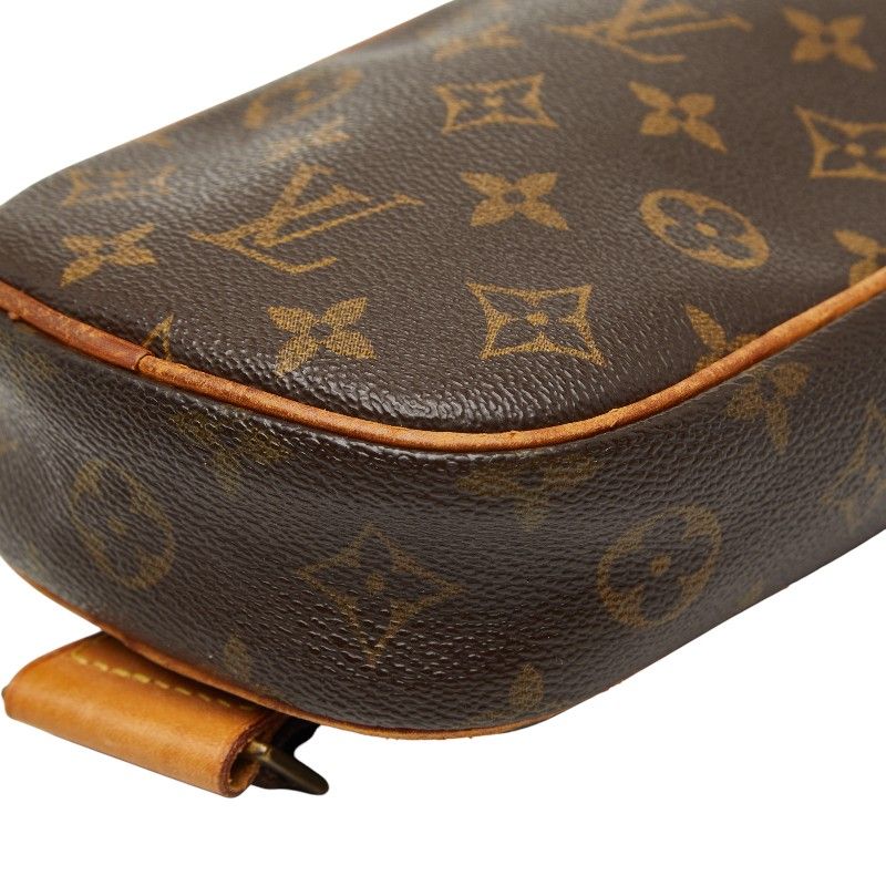 Louis Vuitton Monogram Pochette Gange Belt Bag Brown — view 4