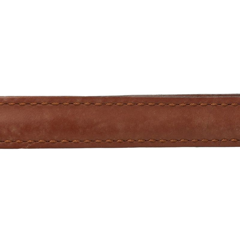 Louis Vuitton Brown Leather Shoulder Bag — view 5