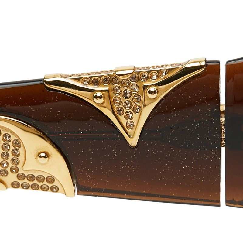 Louis Vuitton Iris PM Brown Acetate Eyewear — view 4