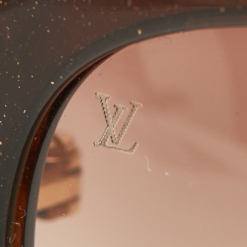 Louis Vuitton Iris PM Brown Acetate Eyewear — view 8