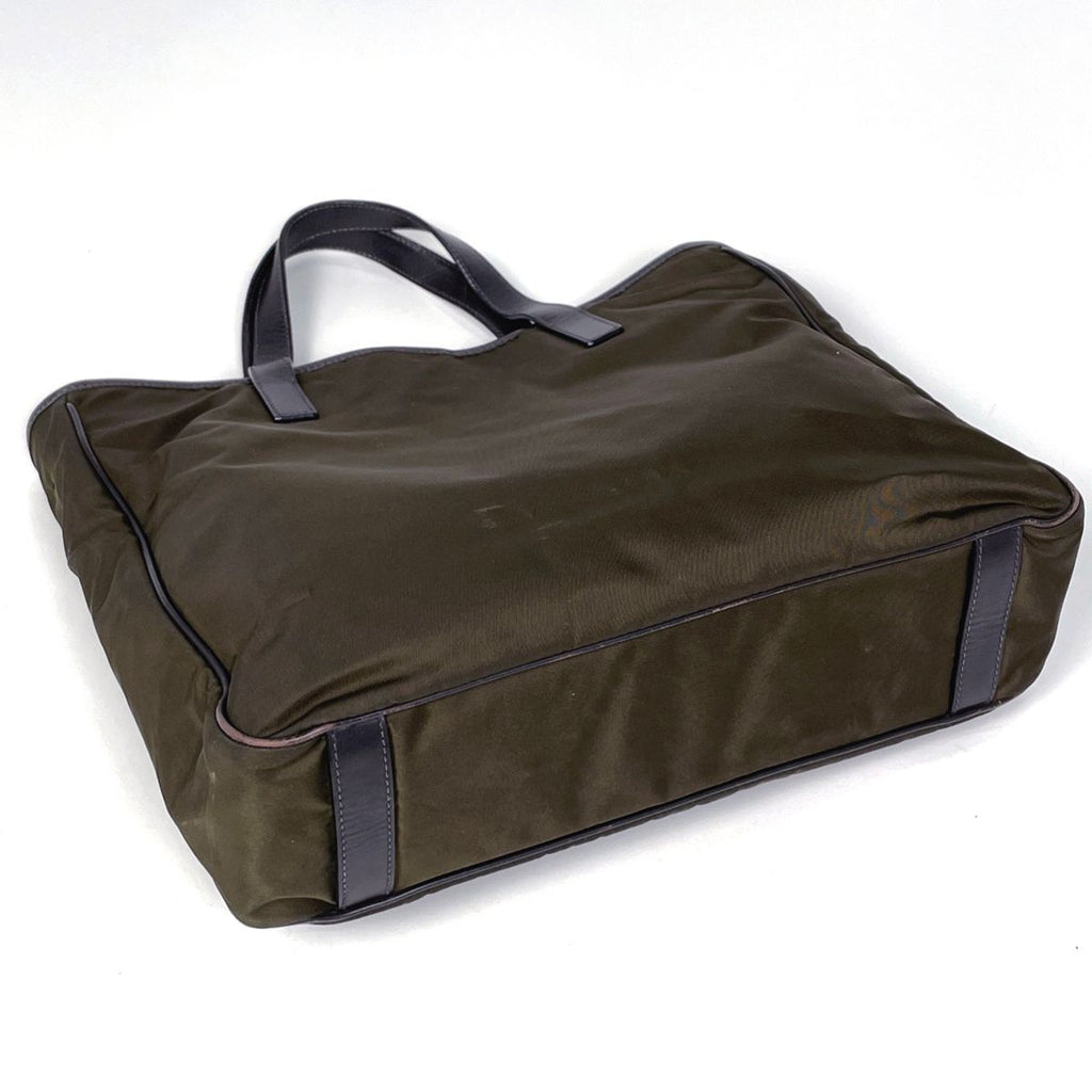 Prada Tote Khaki Nylon Green — view 2