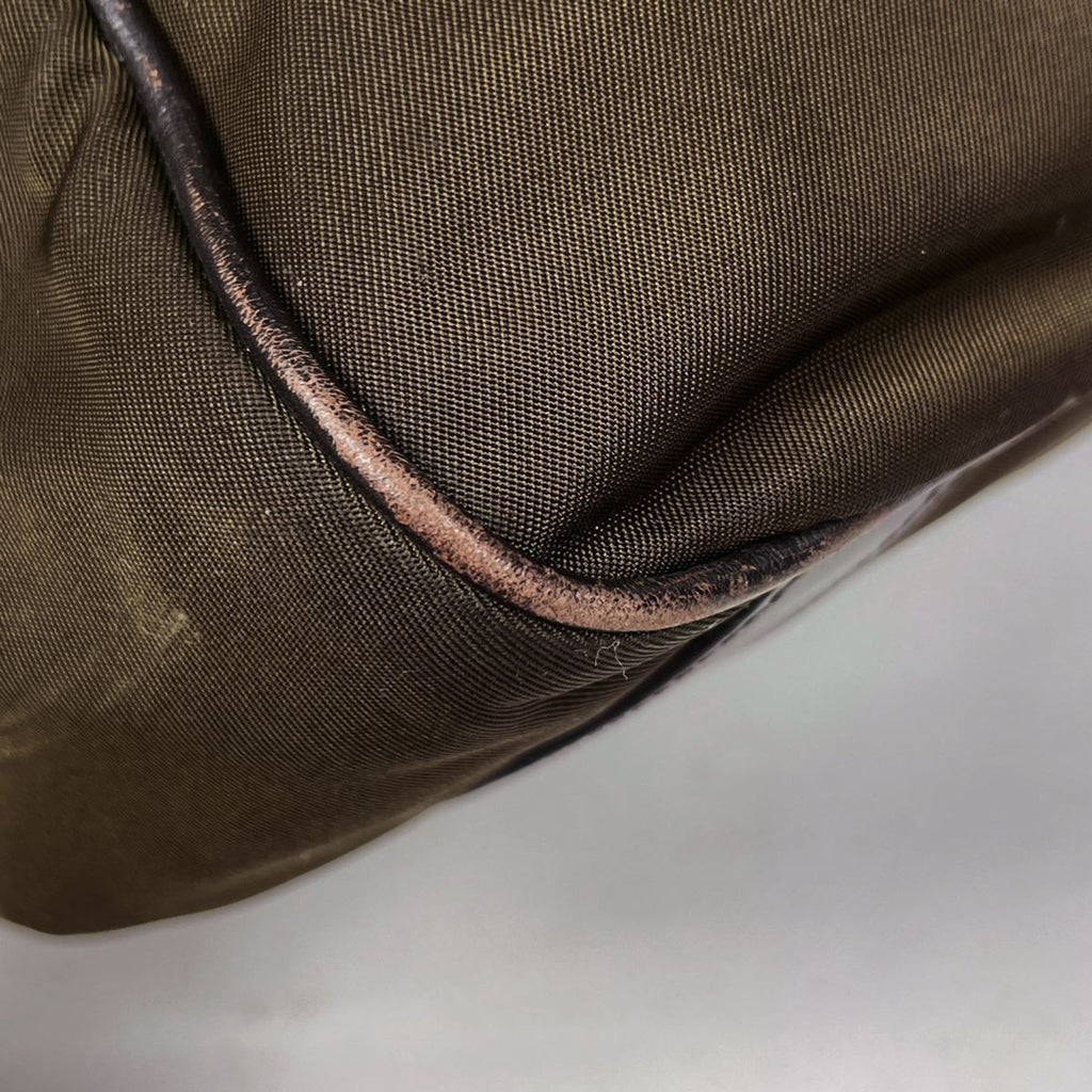 Prada Tote Khaki Nylon Green — view 3