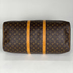 Louis Vuitton Keepall 55 Boston Bag Monogram Brown — view 2