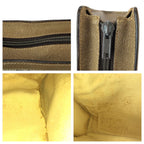 Gucci Vintage Plus Beige Brown Gold GG Supreme Canvas Clutch — view 6