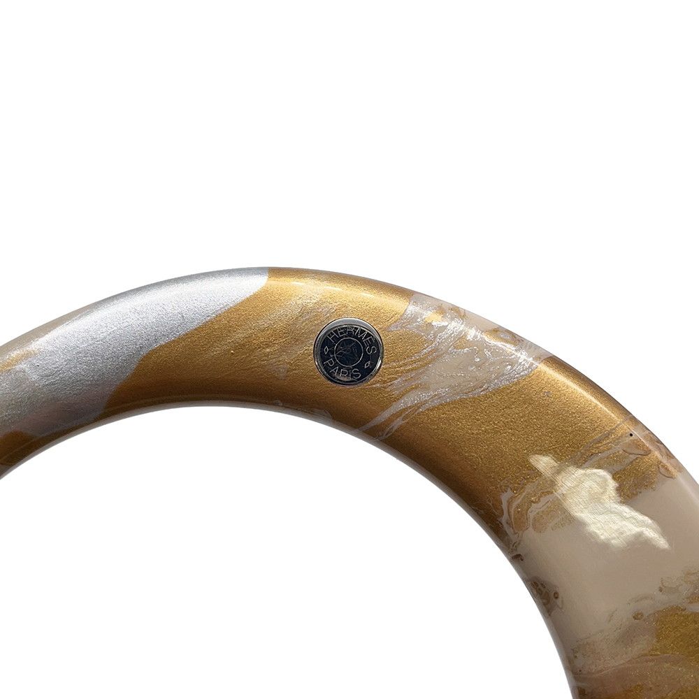 Hermes Bracelet Sterele PM Lacquer Wood — view 8