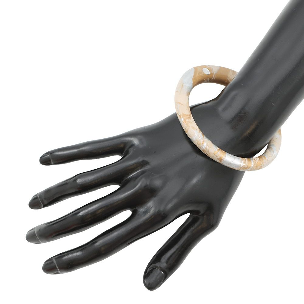 Hermes Bracelet Sterele PM Lacquer Wood — view 4