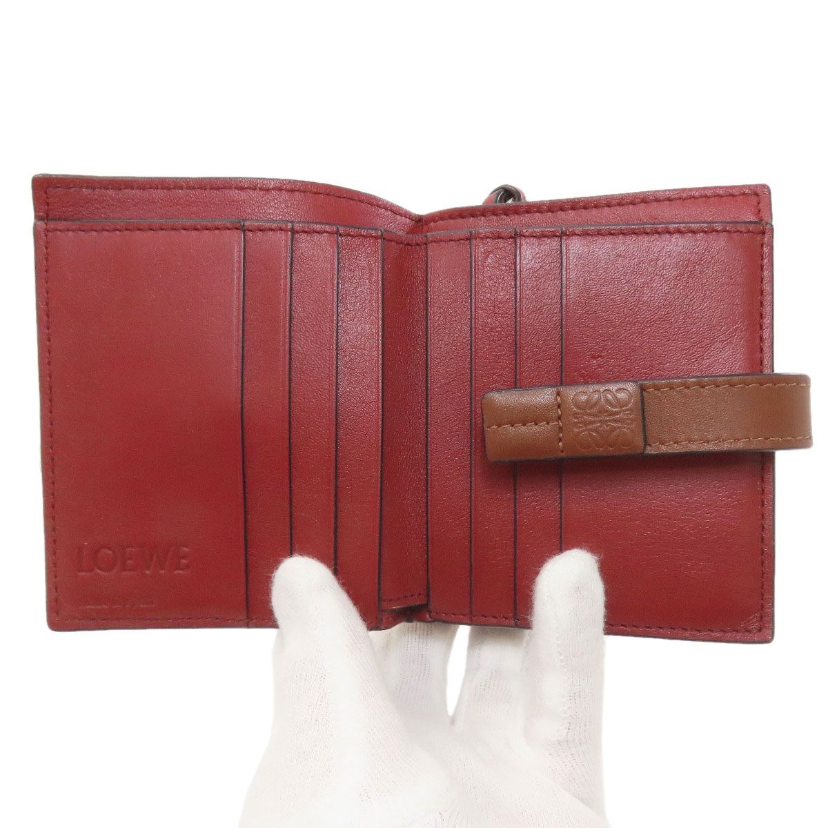 Loewe Vertical Wallet Bifold Leather — view 4