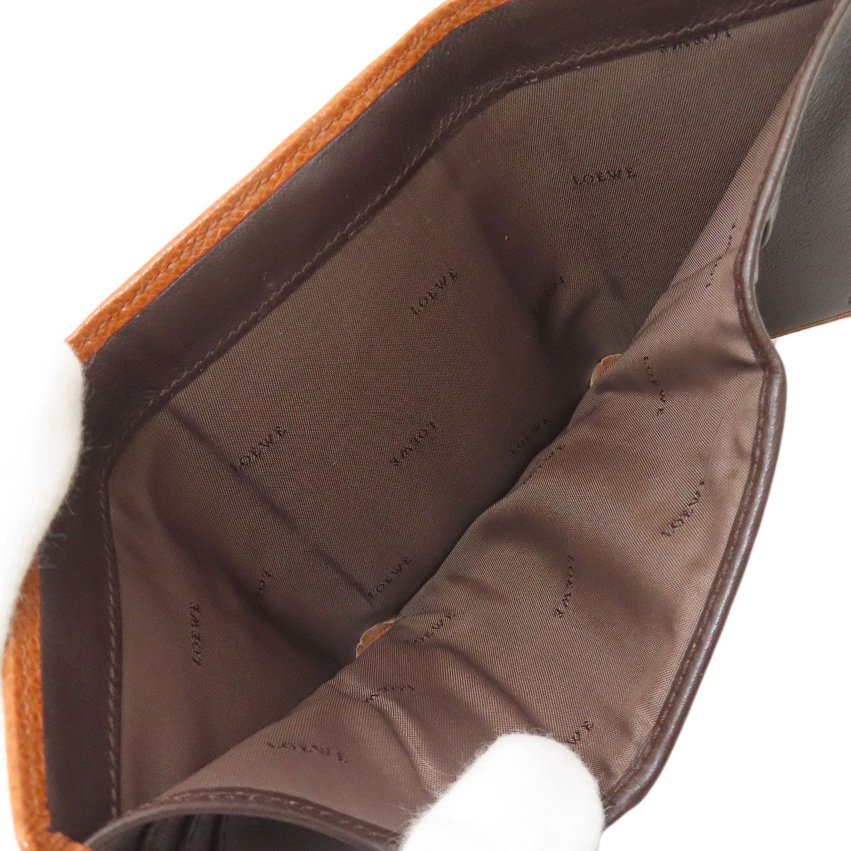 Loewe Anagram Bifold Wallet Leather — view 5
