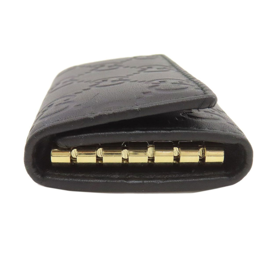 Gucci GG Signature Guccissima Key Case Leather Holder — view 3