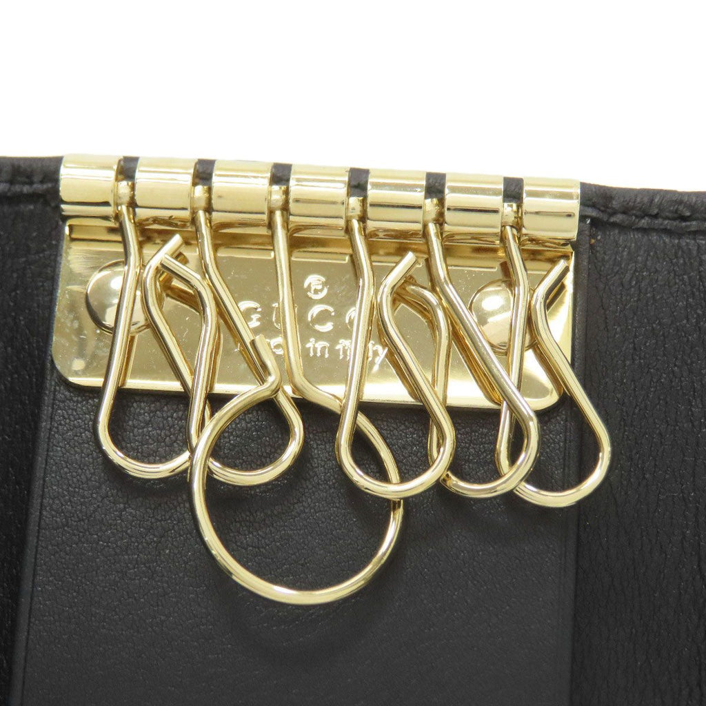 Gucci GG Signature Guccissima Key Case Leather Holder — view 5