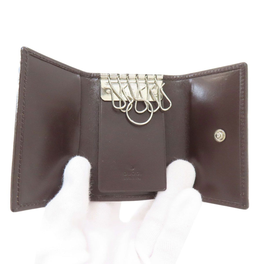 Gucci GG Key Case Canvas Holder — view 4