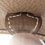 Hermes Evelyne TPM Etoupe Silver Shoulder Bag Brown — view 7