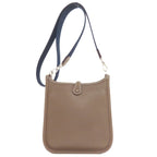 Hermes Evelyne TPM Etoupe Silver Shoulder Bag Brown — view 2
