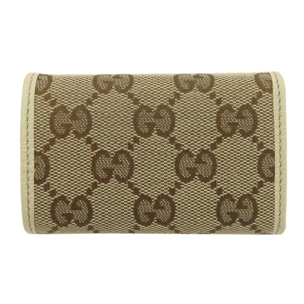 Gucci GG Canvas Key Case Holder — view 2