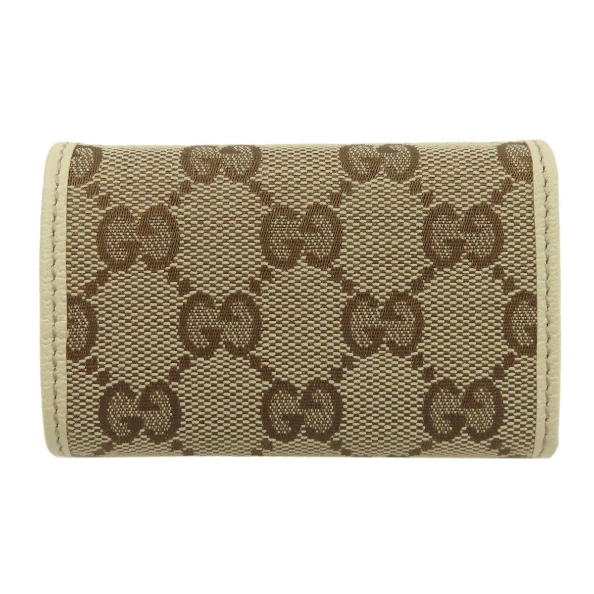 Gucci GG Canvas Key Case Holder — view 2