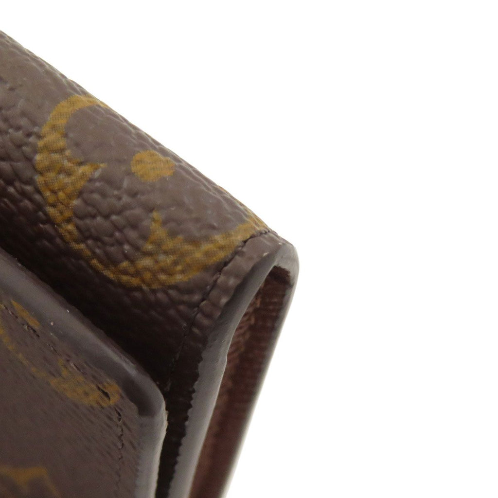 Louis Vuitton Envelope Carte de Visit Card Case Monogram Canvas Brown — view 9
