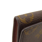 Louis Vuitton Envelope Carte de Visit Card Case Monogram Canvas Brown — view 8