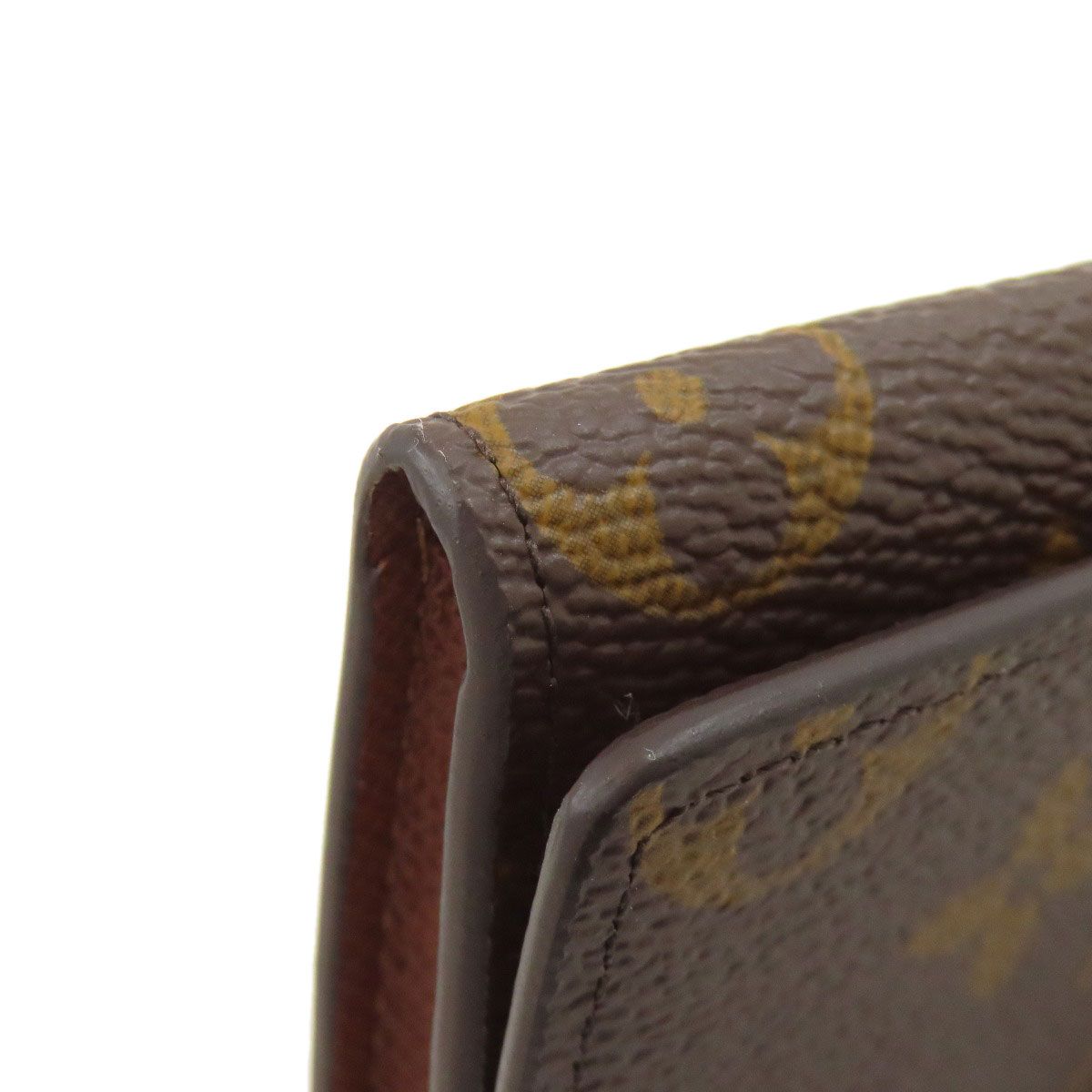 Louis Vuitton Envelope Carte de Visit Card Case Monogram Canvas Brown — view 8