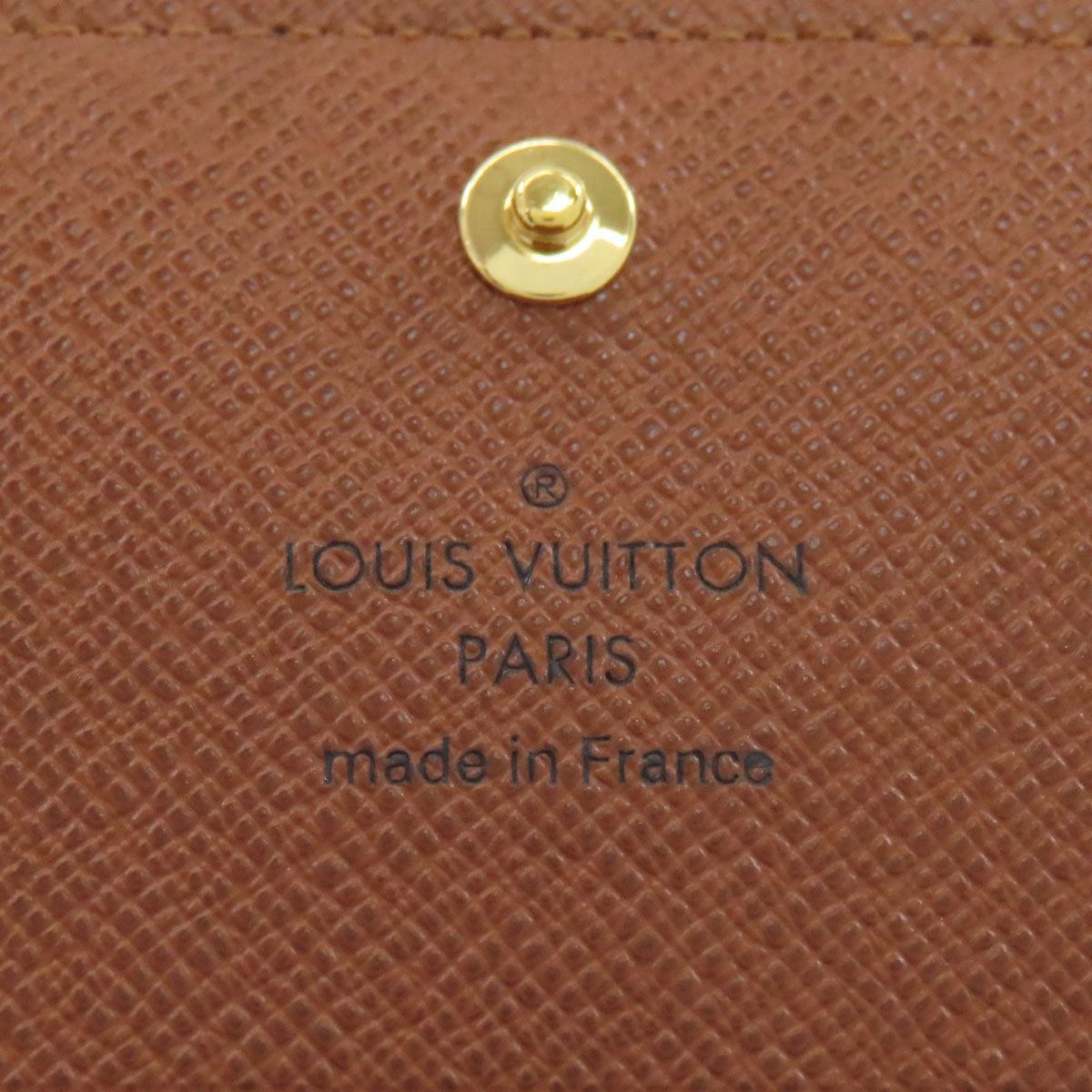 Louis Vuitton Envelope Carte de Visit Card Case Monogram Canvas Brown — view 5