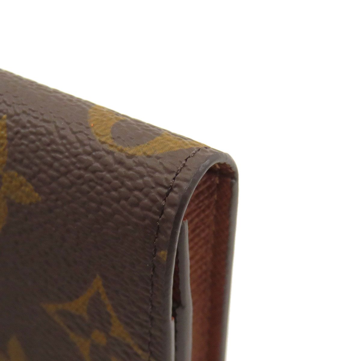 Louis Vuitton Envelope Carte de Visit Card Case Monogram Canvas Brown — view 7