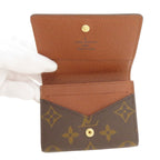 Louis Vuitton Envelope Carte de Visit Card Case Monogram Canvas Brown — view 4