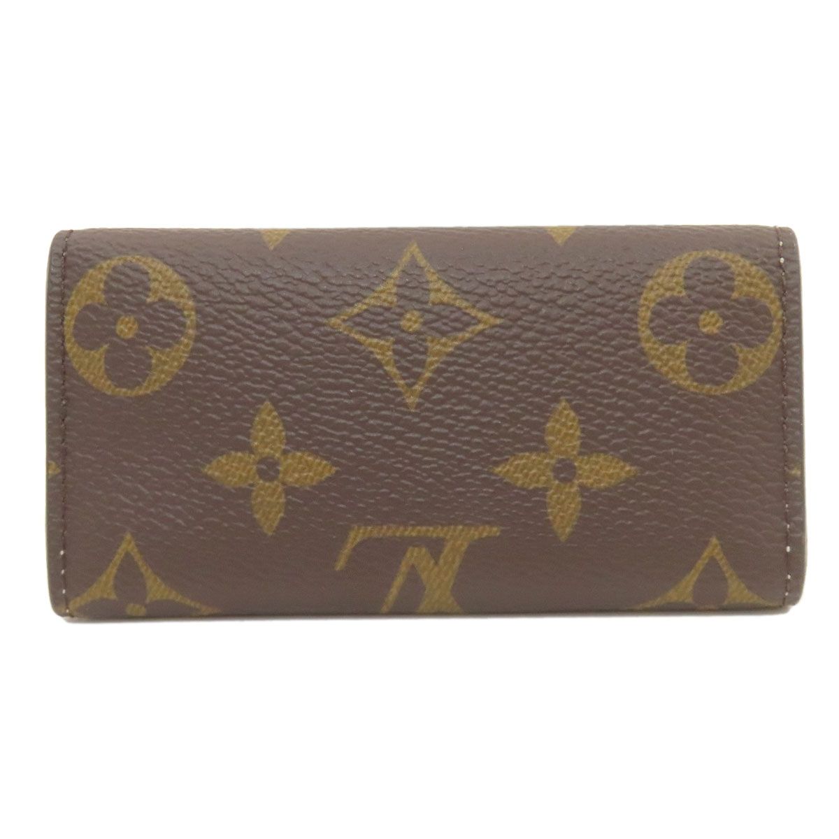 Louis Vuitton Multicles 4 Key Case Leather Holder Monogram Brown — view 2