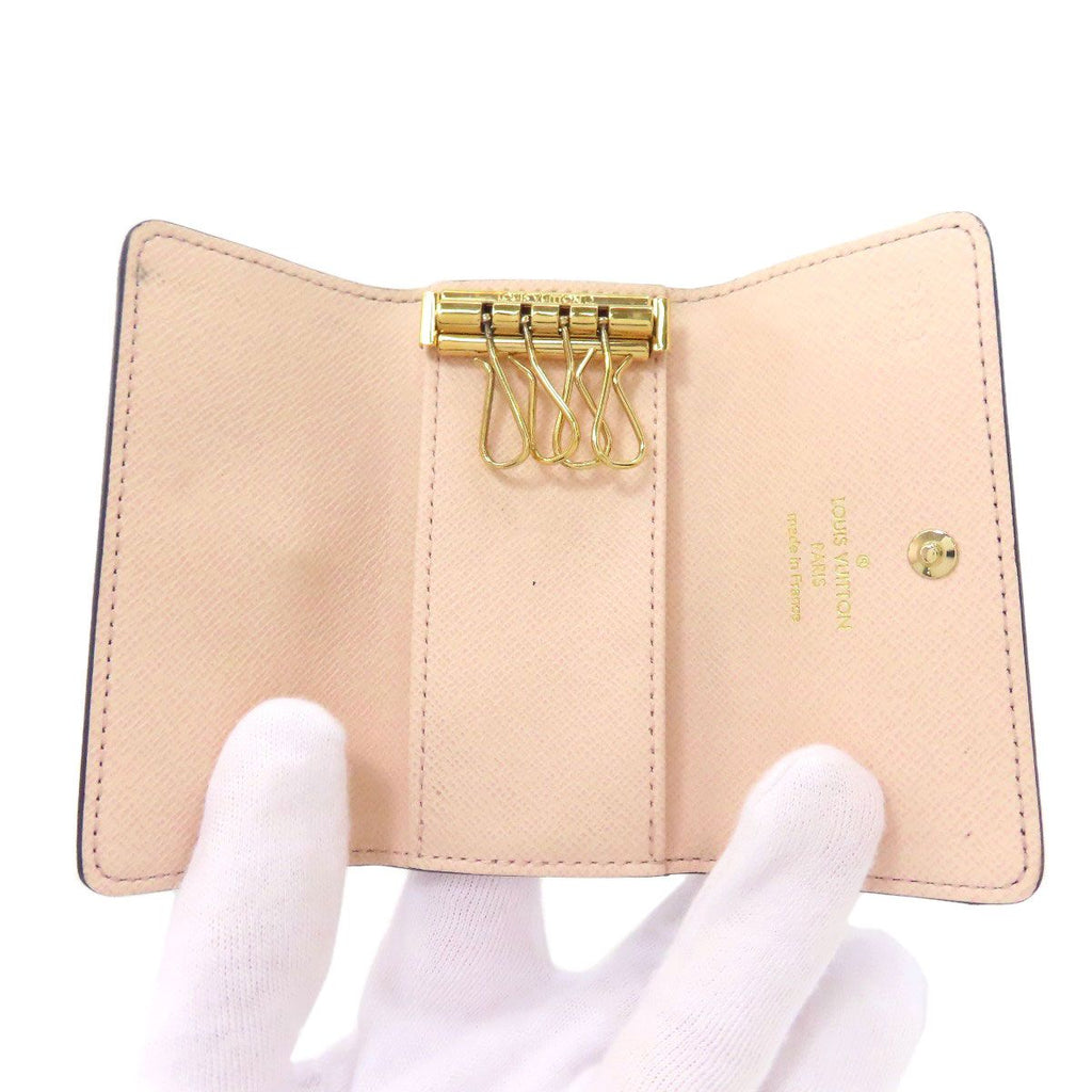 Louis Vuitton Multicles 4 Key Case Leather Holder Monogram Brown — view 4
