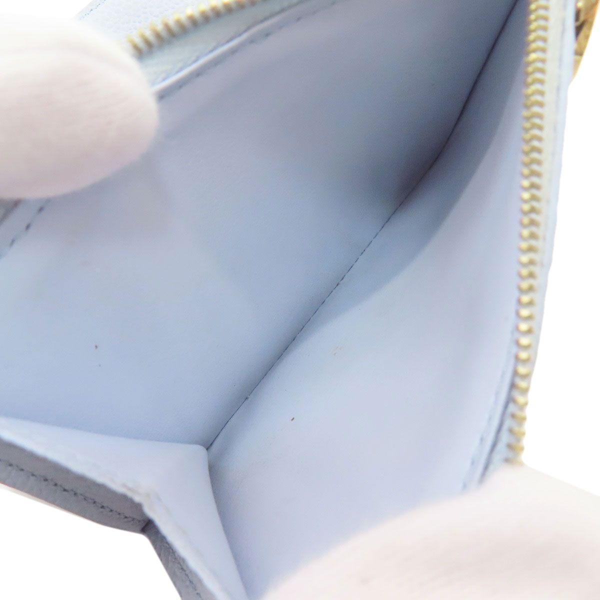 Louis Vuitton Portefeuille Lisa Bifold Wallet Blue-olympe Blue — view 6