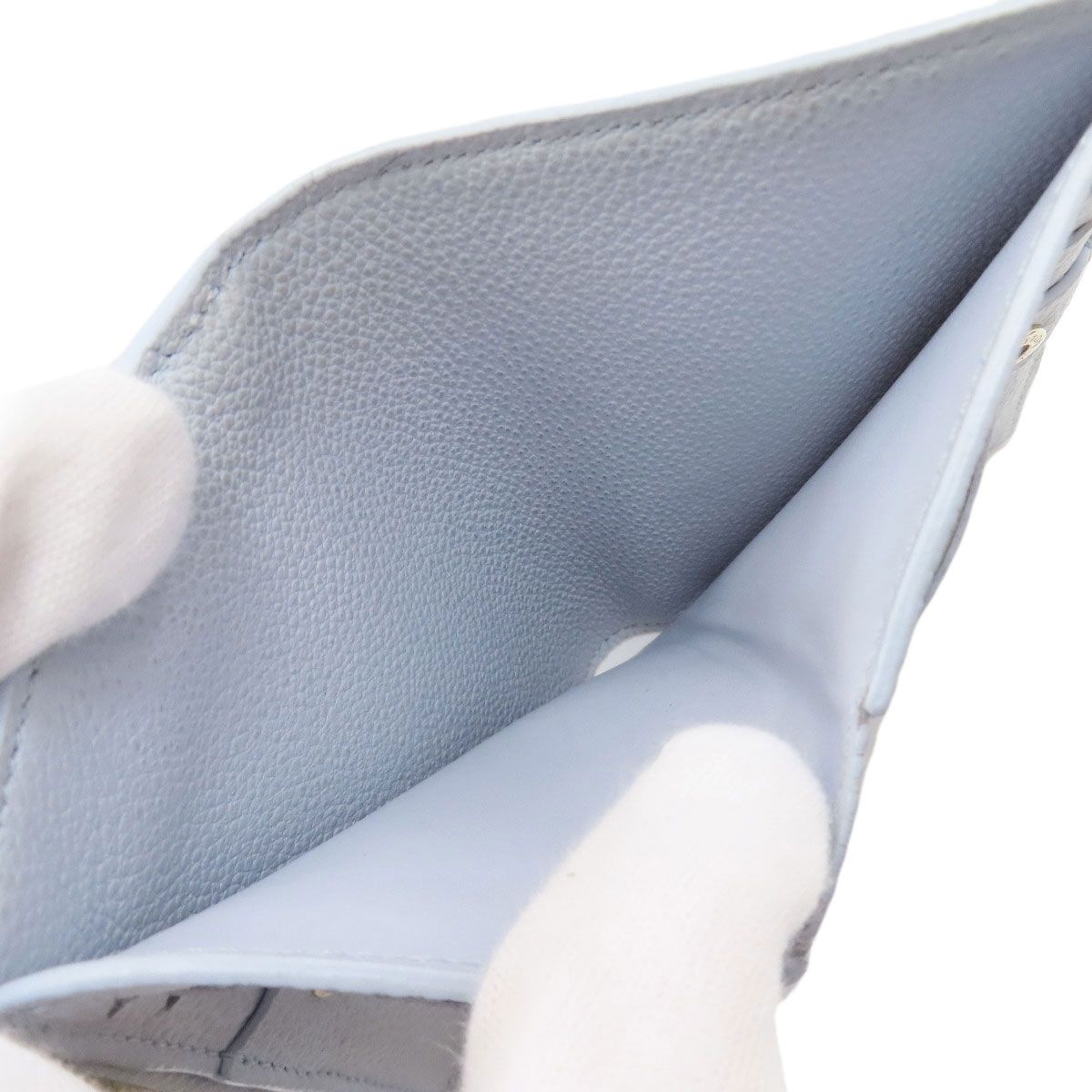 Louis Vuitton Portefeuille Lisa Bifold Wallet Blue-olympe Blue — view 5