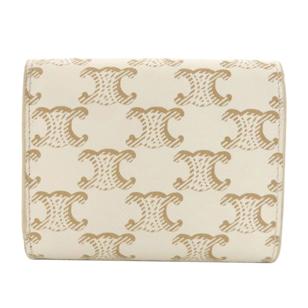 Celine Macadam Pattern Trifold Wallet Bifold Leather — view 2