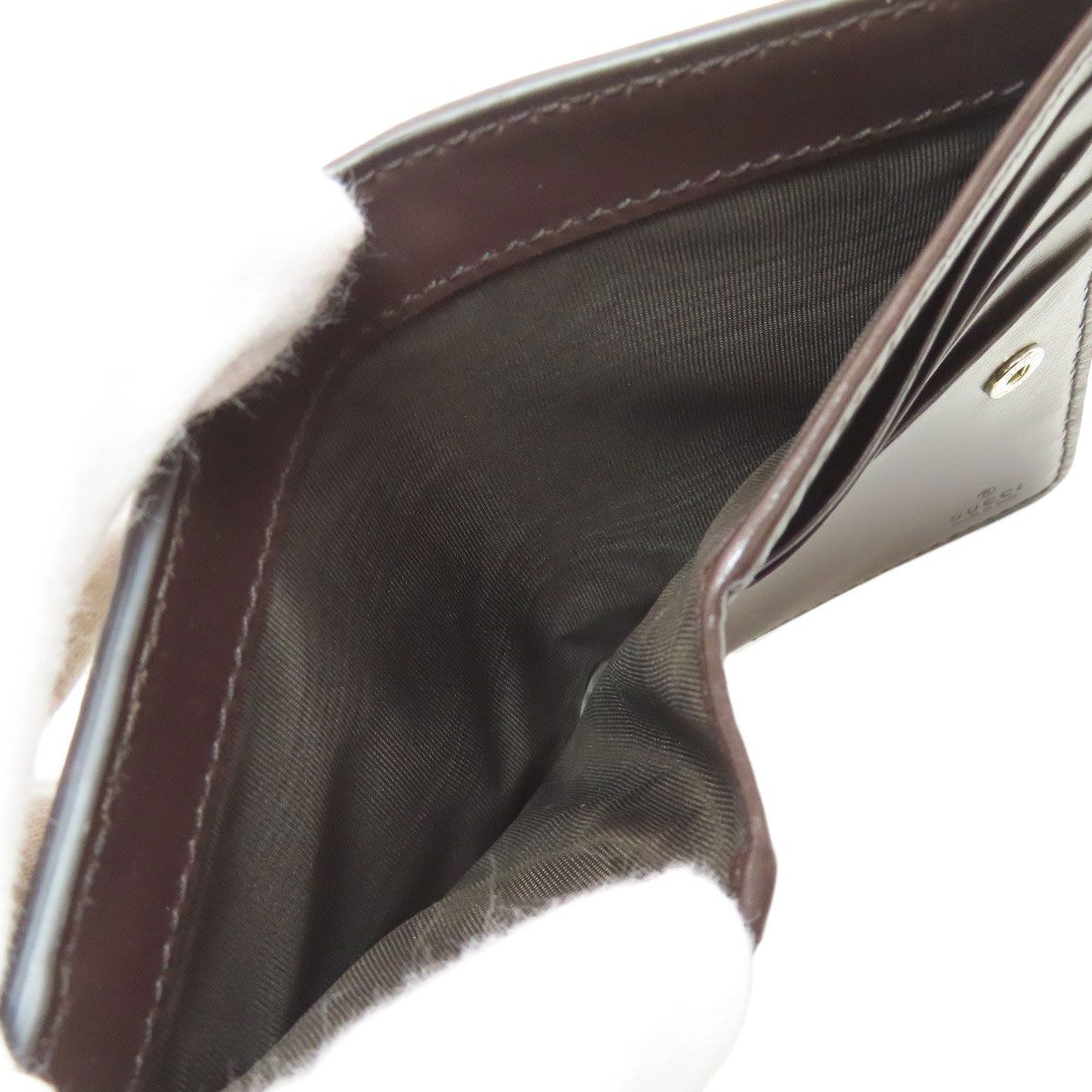 Gucci GG Pattern Bifold Wallet Canvas — view 5