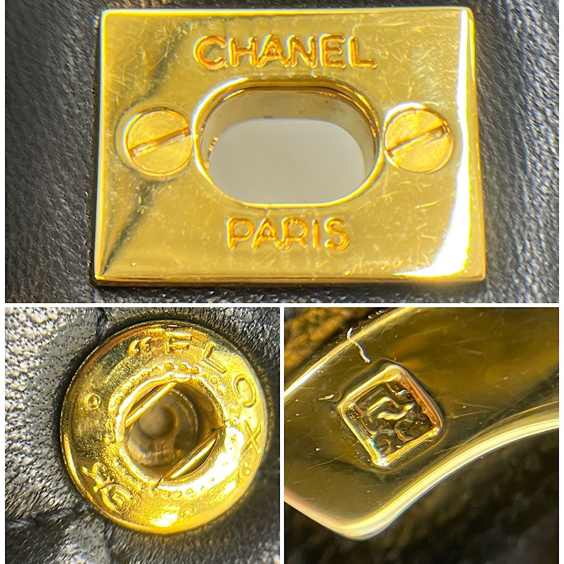 Chanel Shoulder Bag Quilted Double Flap Lambskin — view 6