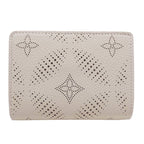 Louis Vuitton Wallet Bifold Monogram Mahina Blue Mugret — view 2