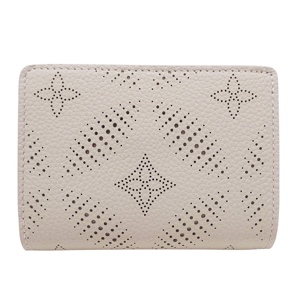 Louis Vuitton Wallet Bifold Monogram Mahina Blue Mugret — view 2
