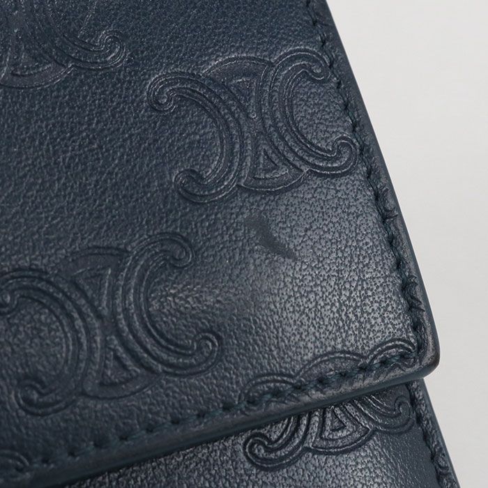 Celine Small Flap Wallet Triomphe Trifold — view 7