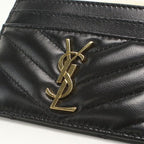 Saint Laurent Cassandra Card Case Lambskin — view 4