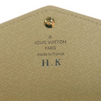 Louis Vuitton Damier Azur Portefeuille Sarah Canvas Wallet Long — view 5
