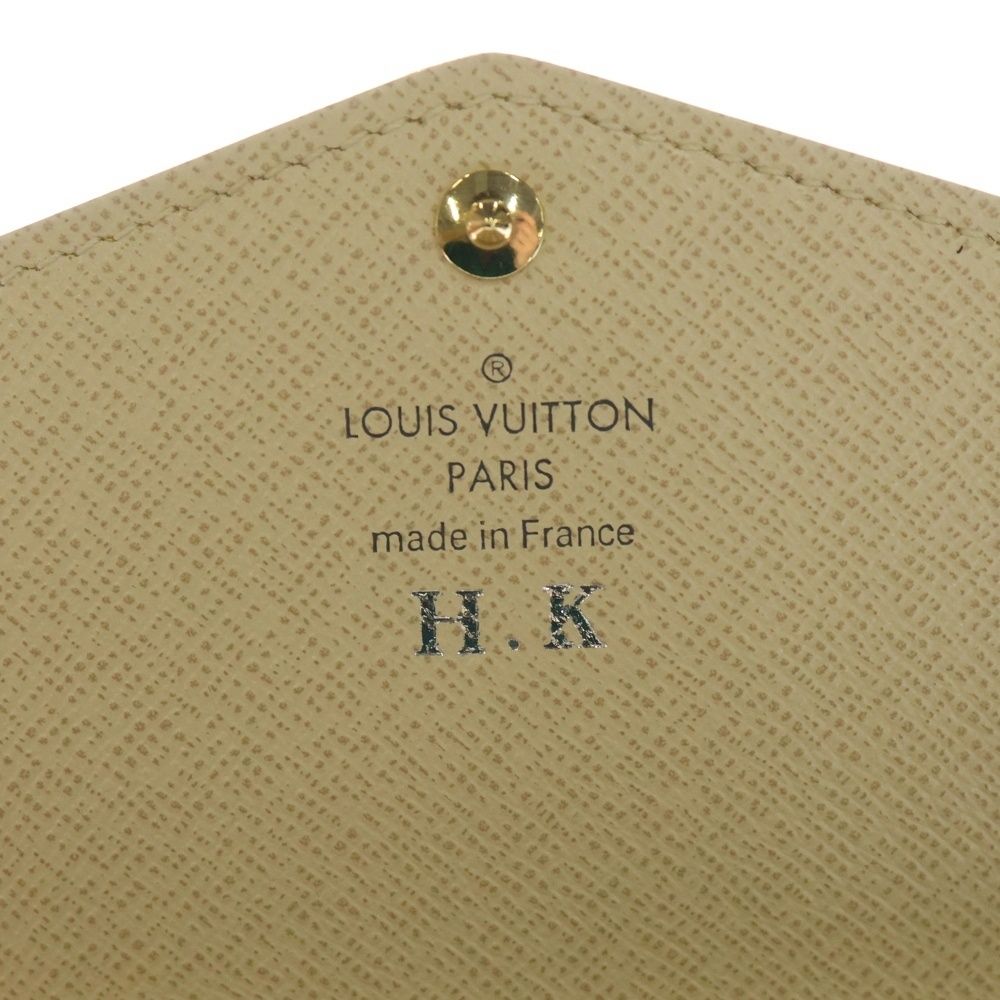 Louis Vuitton Damier Azur Portefeuille Sarah Canvas Wallet Long — view 5