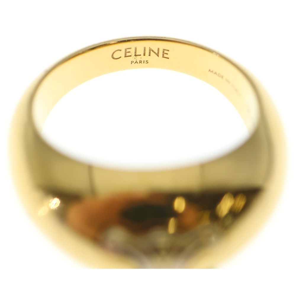 Celine Triomphe Gold Ring 54 — view 6