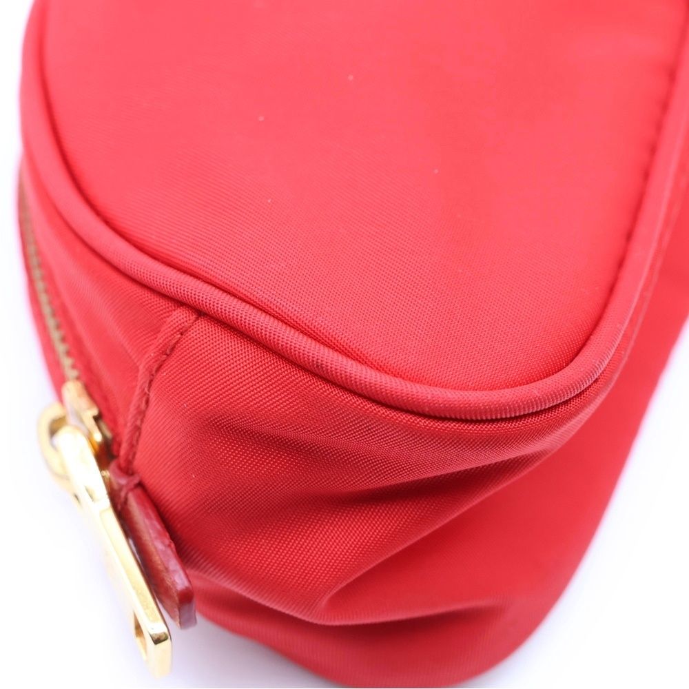 Prada Tessuto Pouch Red — view 5