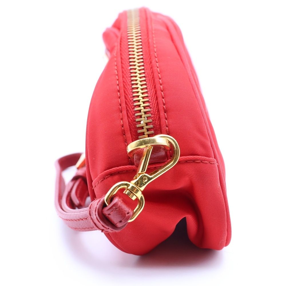 Prada Tessuto Pouch Red — view 3